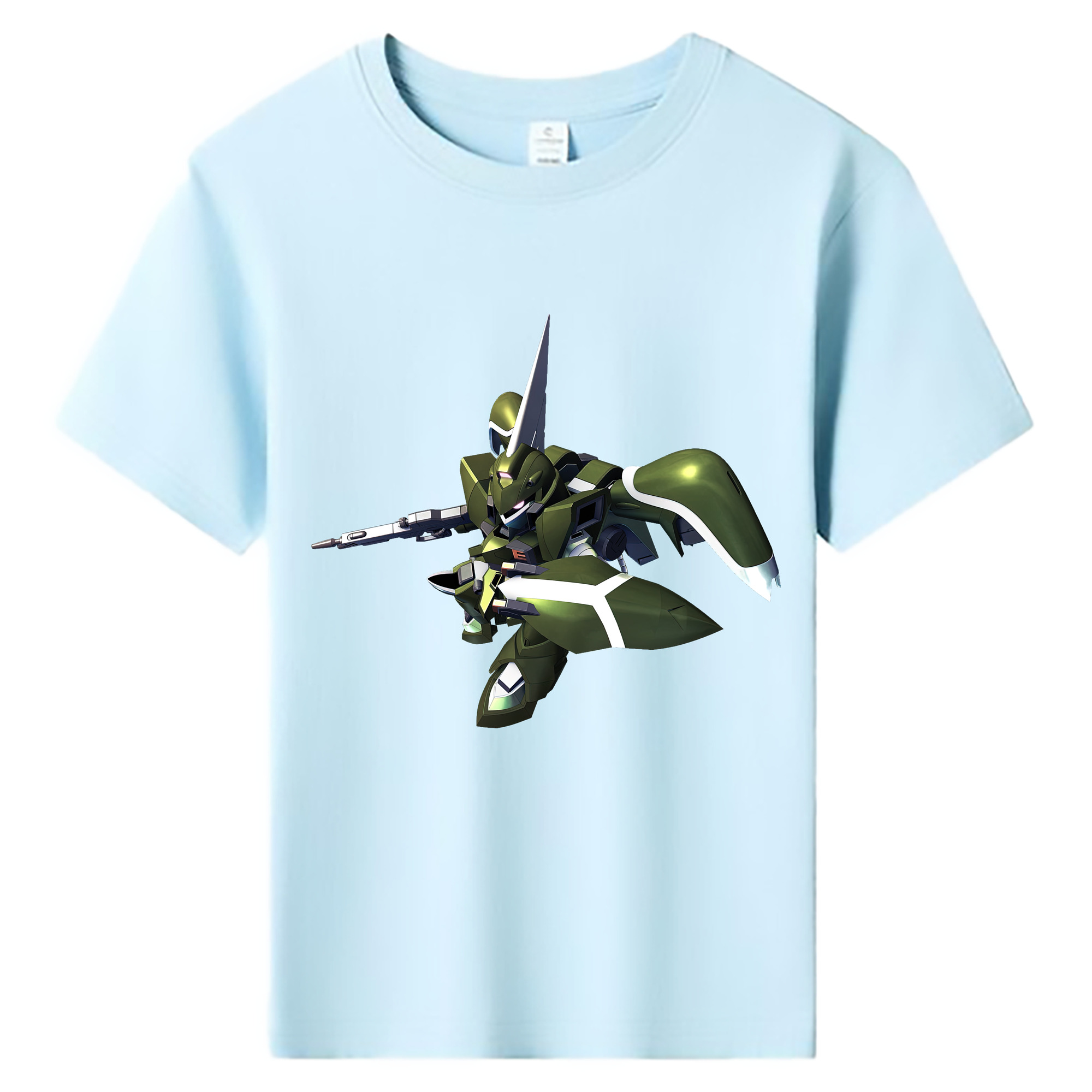 （画像用） 機動戦士ガンダム Mobile Suit Gundam 綿100％キッズTシャツ（フロントプリント）